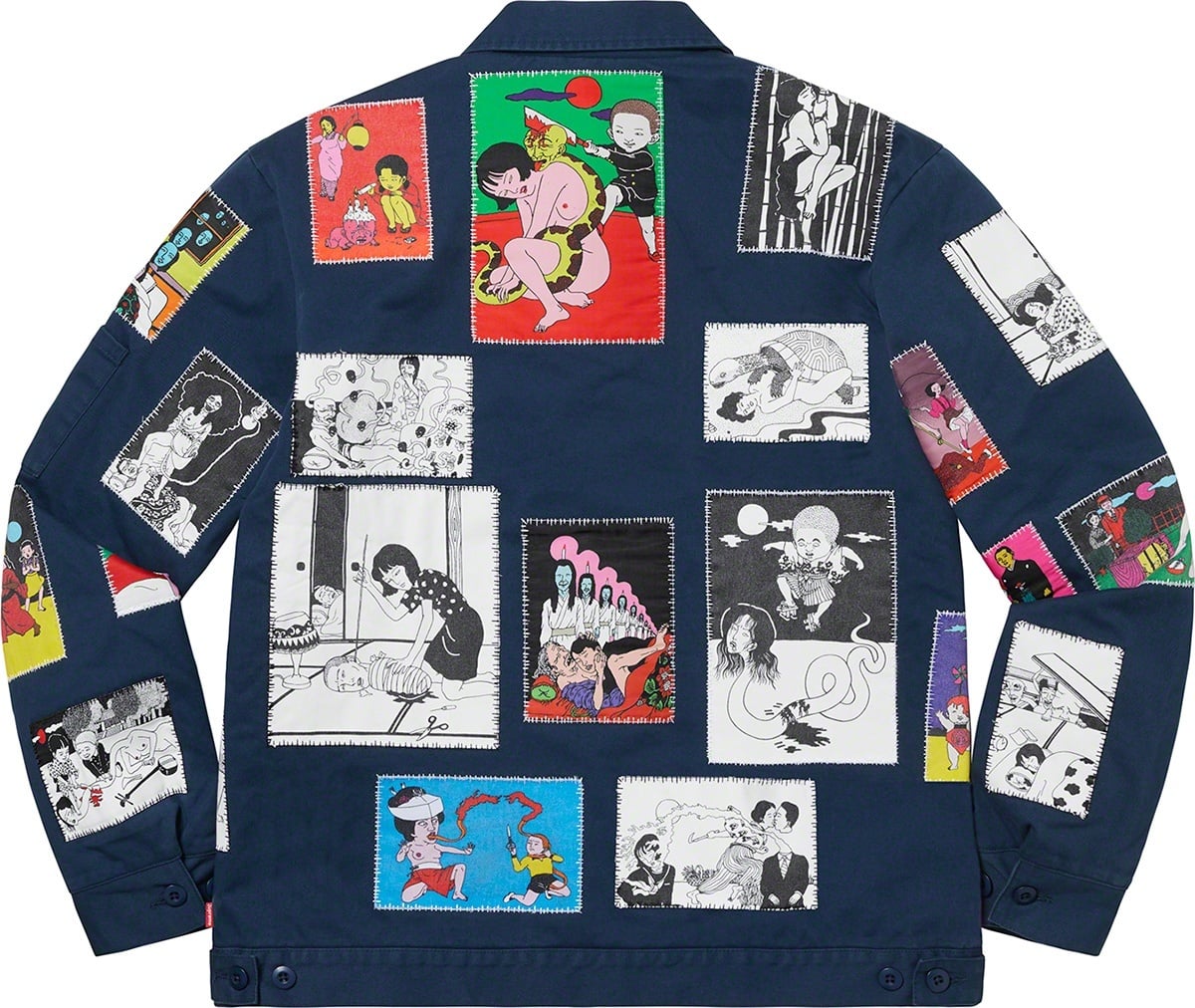 Toshio Saeki/Supreme Work Jacket view 11